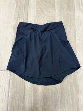 lululemon athletica navy blue athletic skort